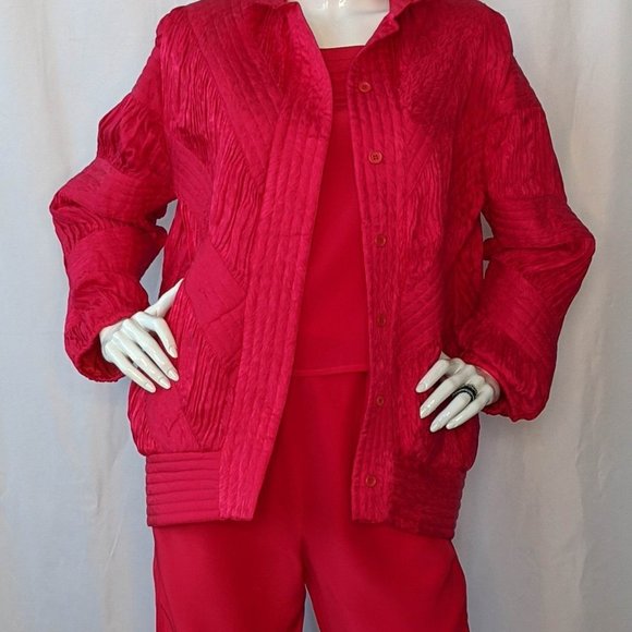 Vintage Stanley Nelson 100% Pure Silk 3 peace sett - Picture 3 of 11